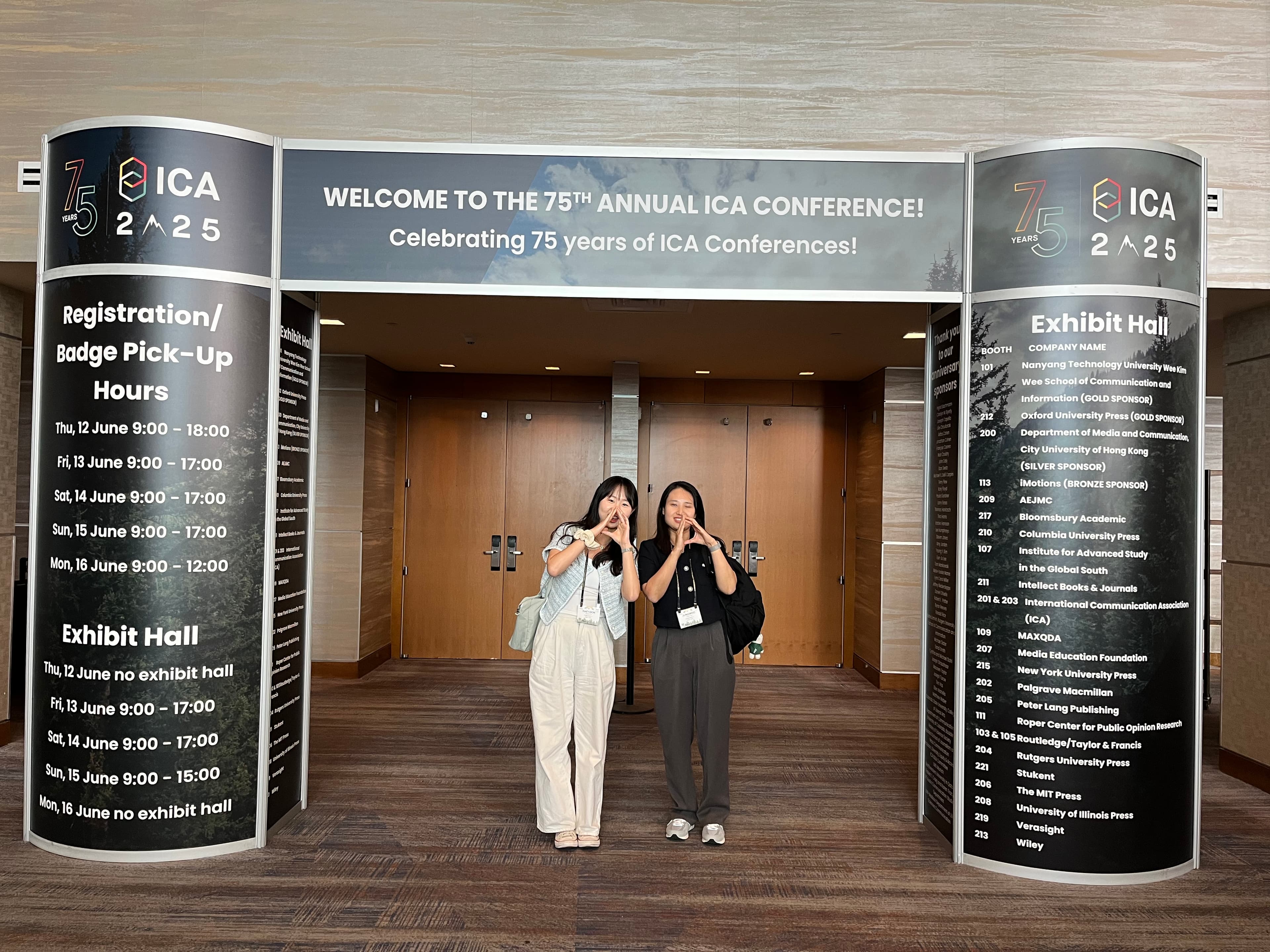 남정우 · 이해윤 박사과정생 , ICA 2025에서 연구성과 발표